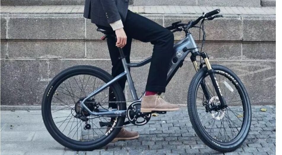 Elektriskais velosipēds Himo C26, pelēks цена и информация | Elektrovelosipēdi | 220.lv