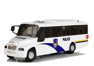 Rotaļlietu policijas autobuss balts cena un informācija | Rotaļlietas zēniem | 220.lv