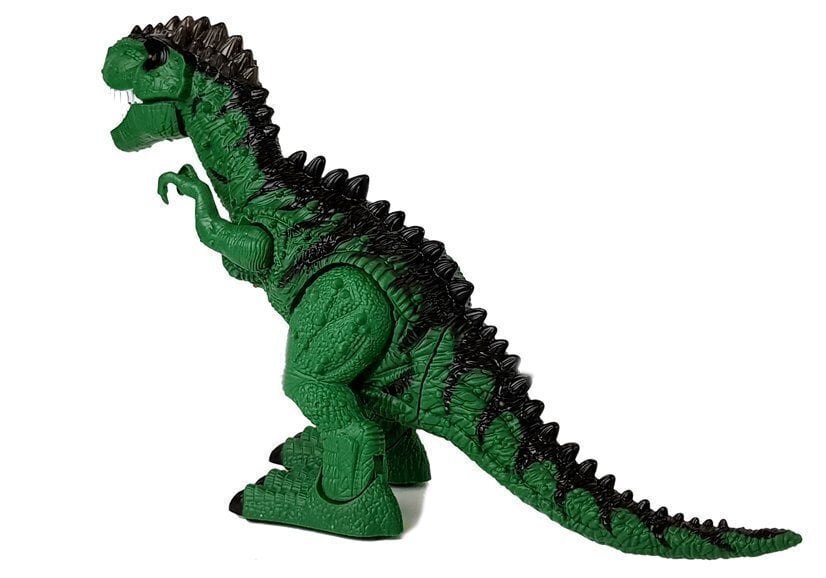 Attālināti vadāms dinozaurs, kas dēj olas Lean Toys Dinosour, zaļš cena un informācija | Rotaļlietas zēniem | 220.lv