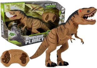 Dinozaurs ar tālvadības pulti un tvaika efektu цена и информация | Игрушки для мальчиков | 220.lv