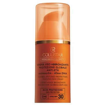 Collistar Special Perfect Tan Global Anti-Age Protection Tanning Face Cream aizsardzība pret sauli sejai 50 ml цена и информация | Sauļošanās krēmi | 220.lv