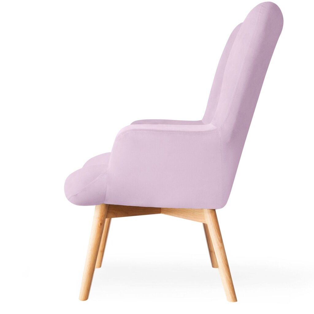 MOSS Pink rozā krēsls 50x96 cm cena un informācija | Atpūtas krēsli | 220.lv
