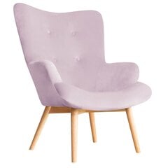 MOSS Pink rozā krēsls 50x96 cm kaina ir informacija | Atpūtas krēsli | 220.lv