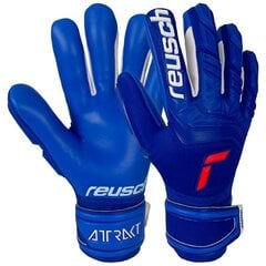 Вратарские перчатки Reusch Attrakt Freegel Silver 5170235 4010 цена и информация | Тренировочные перчатки. Размер 5 | 220.lv