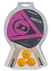 Galda tenisa kompl. RAGE MATCH 2 raketes + 3 bumbiņas cena un informācija | Galda tenisa raketes, somas un komplekti | 220.lv