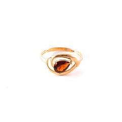 Золотое кольцо с гранатом ZGT101018096G цена и информация | Кольца | 220.lv