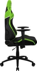 Spēļu krēsls ThunderX3 TC5, melns/zaļš цена и информация | Офисные кресла | 220.lv