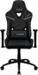 Spēļu krēsls ThunderX3 TC5, melns цена и информация | Biroja krēsli | 220.lv