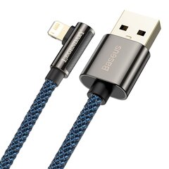 Кабель USB к Lightning Baseus Legend Series, 2.4A, 2 м (синий) цена и информация | Кабели для телефонов | 220.lv