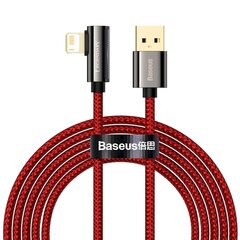 Кабель USB к Lightning Baseus Legend Series, 2.4A, 2 м (красный) цена и информация | Кабели для телефонов | 220.lv