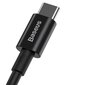 Baseus Superior Series Cable USB-C to USB-C, 100W, 1m (black) цена и информация | Savienotājkabeļi | 220.lv