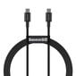 Baseus Superior Series Cable USB-C to USB-C, 100W, 1m (black) цена и информация | Savienotājkabeļi | 220.lv