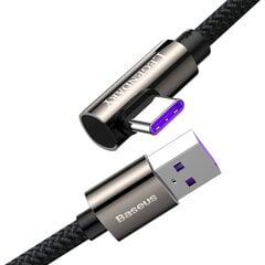 Cable USB to USB-C Baseus Legend Series, 66W, 1m (black) цена и информация | Кабели для телефонов | 220.lv