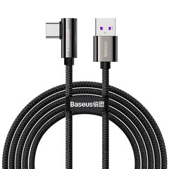 Cable USB to USB-C Baseus Legend Series, 66W, 2m (black) цена и информация | Кабели для телефонов | 220.lv