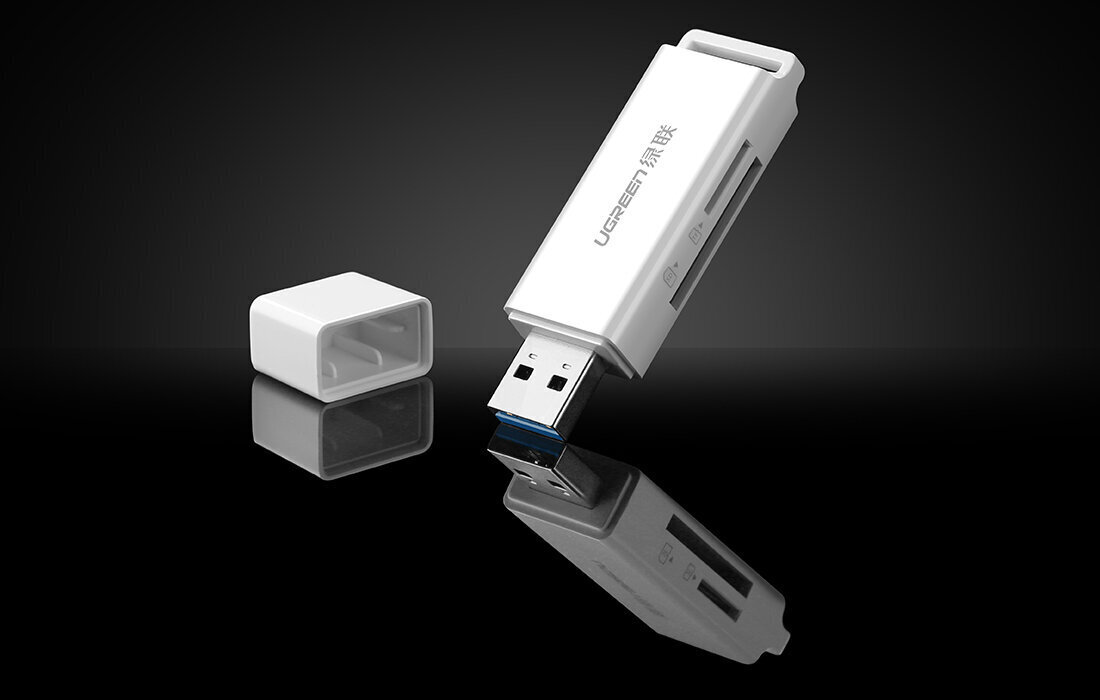 Atmiņas karšu lasītājs Ugreen CM104, SD / microSD USB 3.0 cena un informācija | Adapteri un USB centrmezgli | 220.lv