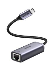 UGREEN CM483 USB-C to RJ45 network adapter (grey) cena un informācija | Adapteri un USB centrmezgli | 220.lv