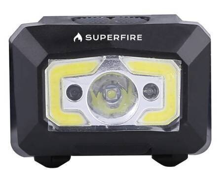 Lukturis ar tuvuma slēdzi Superfire X30, USB, 500lm, 130m cena un informācija | Lukturi | 220.lv