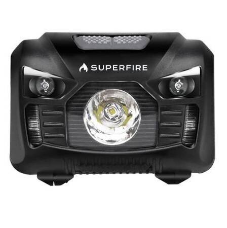 Lukturis ar tuvuma slēdzi Superfire HL06, USB, 500lm, 130m цена и информация | Lukturi | 220.lv