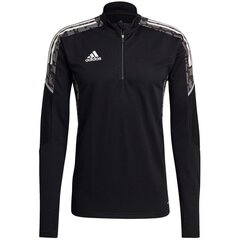 Sporta džemperis vīriešiem Adidas Condivo 21 Training Top Primeblue M GH7157, melns cena un informācija | Sporta apģērbs vīriešiem | 220.lv