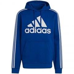 Sporta džemperis vīriešiem Adidas Essentials Fleece H14643, zils цена и информация | Мужская спортивная одежда | 220.lv