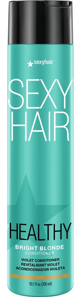 Kondicionieris ar violetu pigmentu Sexy Hair Healthy Bright Blonde 300 ml цена и информация | Matu kondicionieri, balzāmi | 220.lv