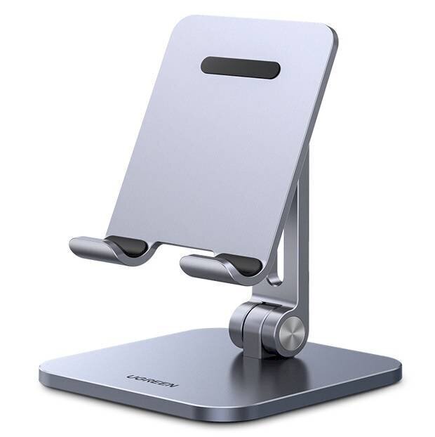 UGREEN LP134 Foldable Metal Tablet Stand (grey) cena un informācija | Selfie Sticks | 220.lv