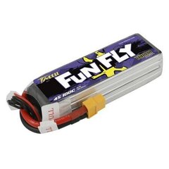 Аккумулятор Tattu Funfly 1800 мАч 14.8В 100C 4S1P XT60 цена и информация | Smart устройства и аксессуары | 220.lv