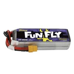 Аккумулятор Tattu Funfly 1800 мАч 14.8В 100C 4S1P XT60 цена и информация | Smart устройства и аксессуары | 220.lv