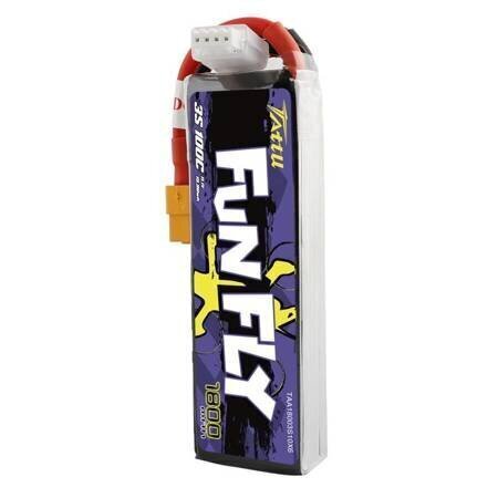 Akumulators Tattu Funfly 1800mAh 11.1V 100C 3S1P XT60 cena un informācija | Smart ierīces un piederumi | 220.lv