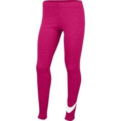 Sporta bikses bērniem Nike G NSW Favorites Swsh Legging Jr AR4076 615, rozā цена и информация | Штаны для девочек | 220.lv