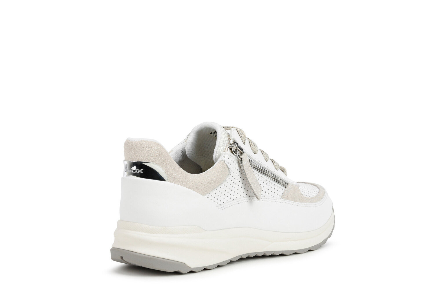 GEOX sieviešu balti ikdienas apavi AIRELL cena un informācija | Sporta apavi sievietēm | 220.lv