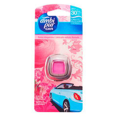 Освежитель воздуха для автомобилей Ambi Pur - аромат цветов для автомобилей цена и информация | Освежители воздуха для салона | 220.lv