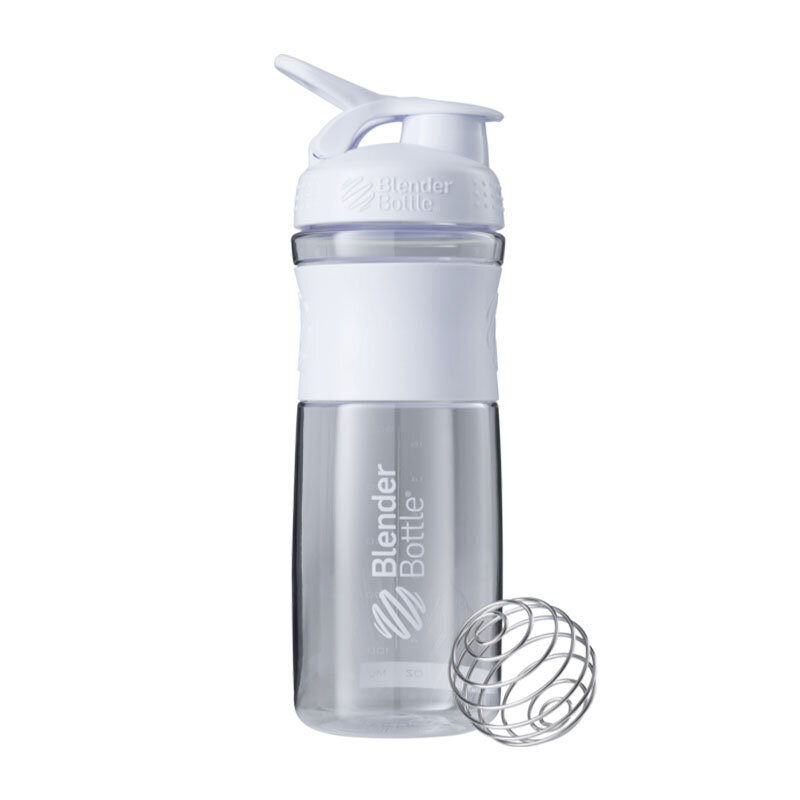 Ūdens pudele Blender Bottle SportMixer 820 ml - white cena un informācija | Ūdens pudeles | 220.lv