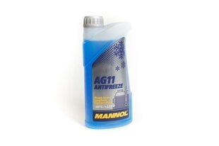Mannol dzesēšanas šķidrums AG11-40 -40C 1L, zils cena un informācija | Vējstiklu un dzesēšanas šķidrumi | 220.lv