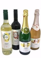 Bezalkoholisko vīnu degustācijas komplekts Vina'0 cena un informācija | Bezalkoholiskie dzērieni | 220.lv