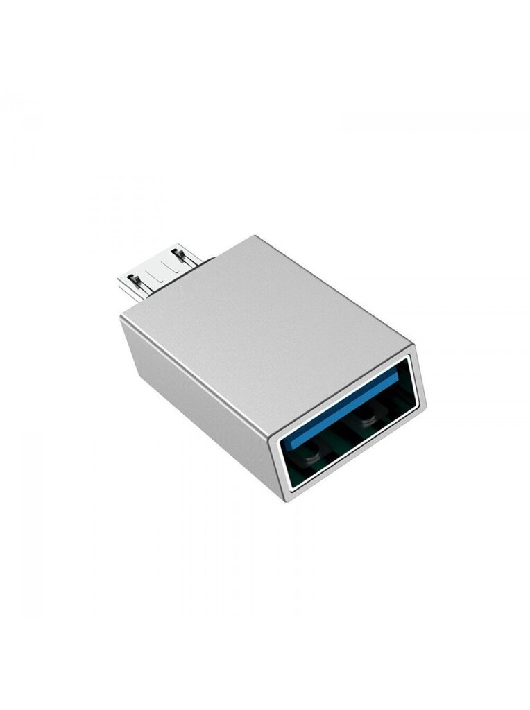 Adapteris OTG USB 3.0 uz Micro USB, pārveidotājs no USB 3.0 uz microUSB, Borofone BV2 цена и информация | Adapteri un USB centrmezgli | 220.lv