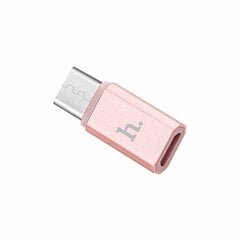 Адаптер Micro USB на Type-C, переходник с microUSB на Type C, HOCO цена и информация | Адаптеры и USB разветвители | 220.lv