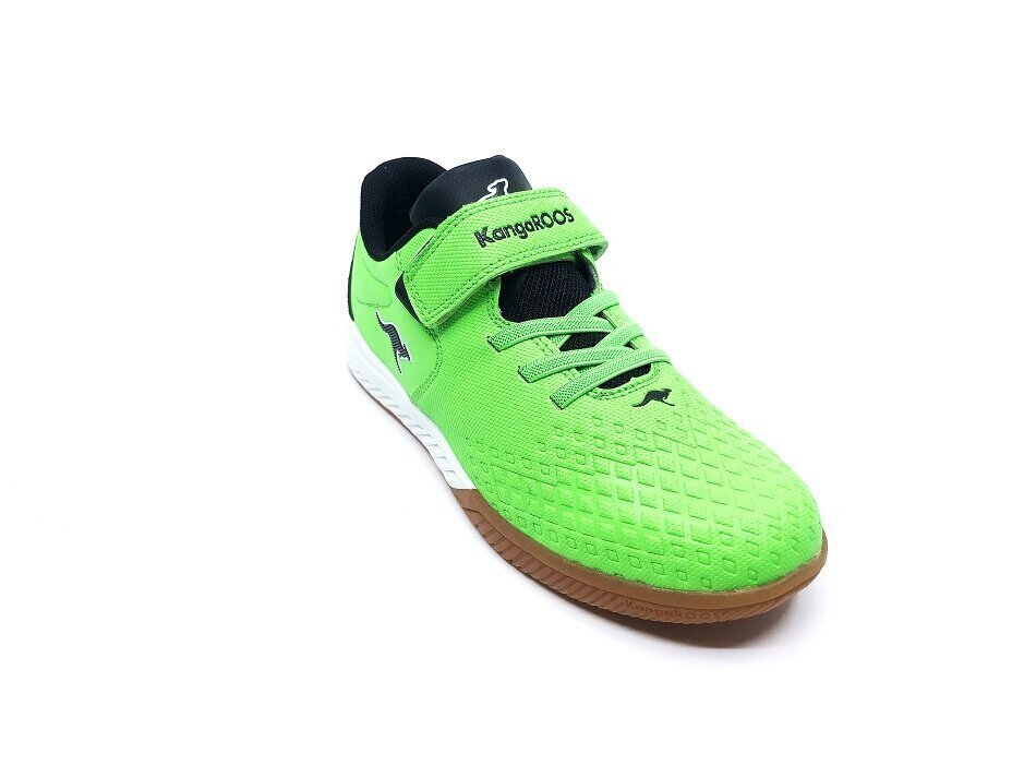 Kangaroos apavi bērniem K5-Comb EV neona zaļi_melni cena un informācija | Sporta apavi bērniem | 220.lv