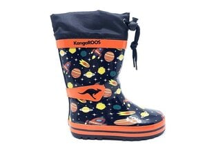 Kangaroos zābaki bērniem K-Rain zili цена и информация | Резиновые сапоги детские | 220.lv