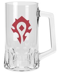 World of Warcraft - Horde Beer Glass, 500ml cena un informācija | Datorspēļu suvenīri | 220.lv