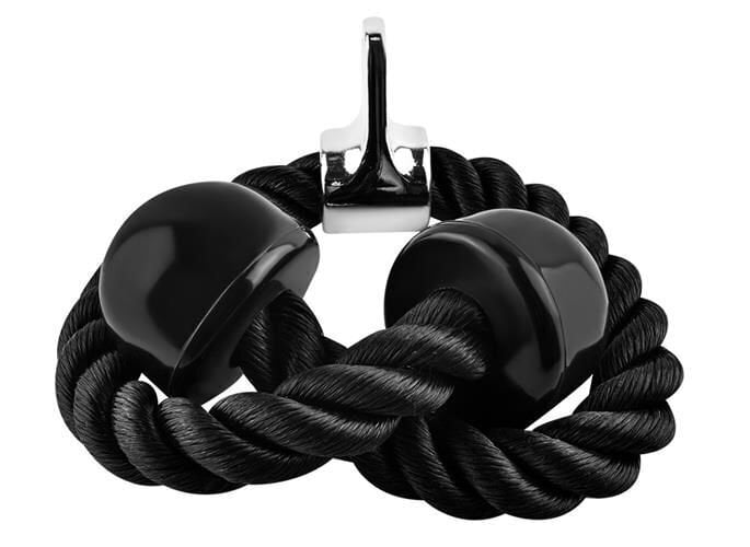 Tricepsa virves treniņš uz kabeļa vilkšanas kabeļa spēka torņa neslīdoša roktura trenažieru zāles mājas 7954 cena un informācija | Spēka trenažieri | 220.lv