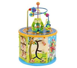 Деревянный обучающий куб 7711 цена и информация | Игрушки для малышей | 220.lv