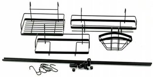 Полка кухонная подвесная 16 предм. цена и информация | Кухонные принадлежности | 220.lv