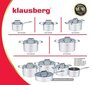 KLAUSBERG POT SET 9 ELE. KB-7229 cena un informācija | Katli, tvaika katli | 220.lv