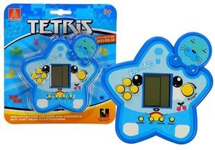 Zvaigznes formas elektroniskā spēle "Tetris", zila cena un informācija | Galda spēles | 220.lv