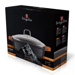 ROASTER GRANITE DIAMOND 28cm 3,8L BERLINGER HAUS BH-1104 Cepšanas trauks cena un informācija | Cepamais papīrs, trauki, formas | 220.lv