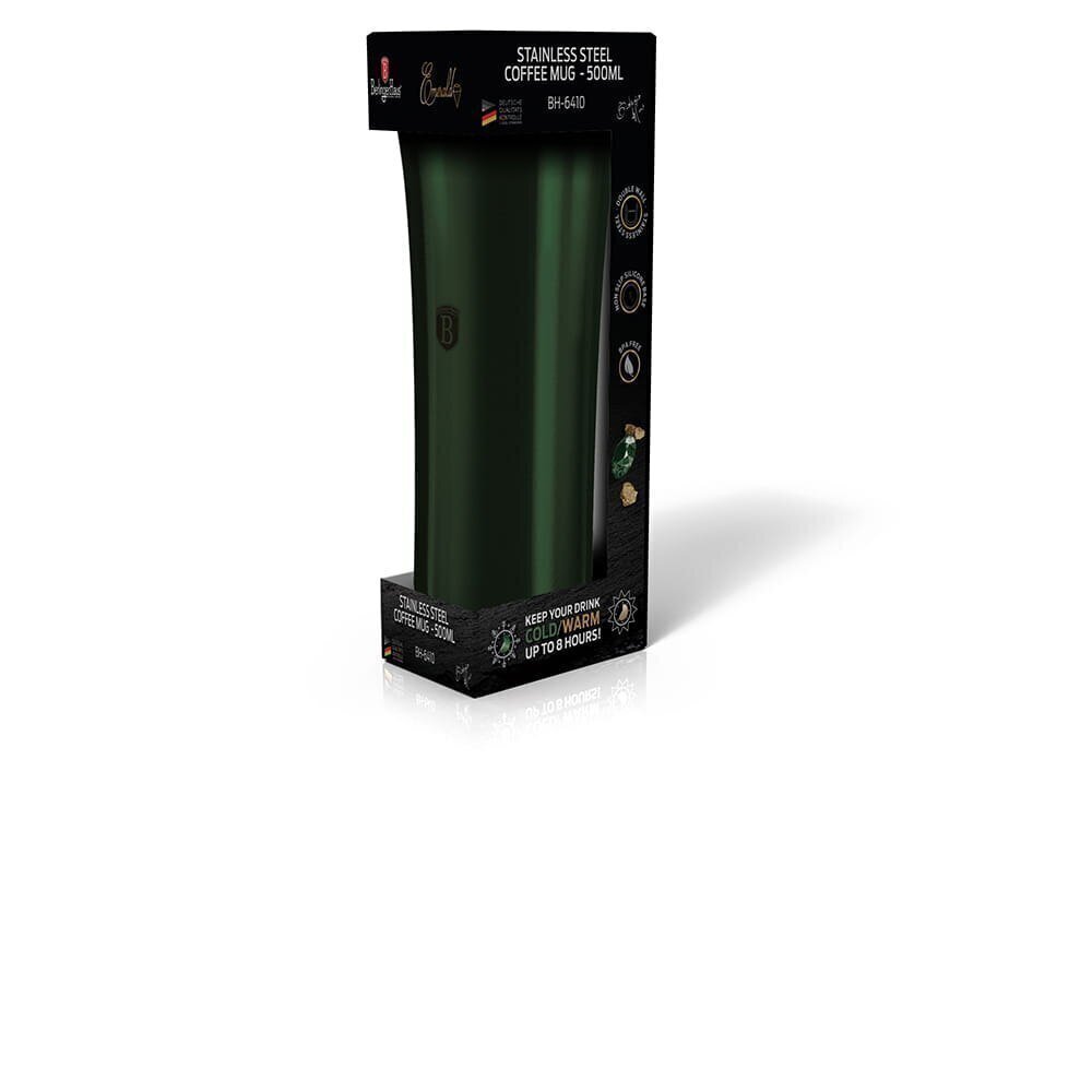 THERMO CUP 500ml BERLINGER HAUS BH-6410 EMERALD цена и информация | Termosi, termokrūzes | 220.lv