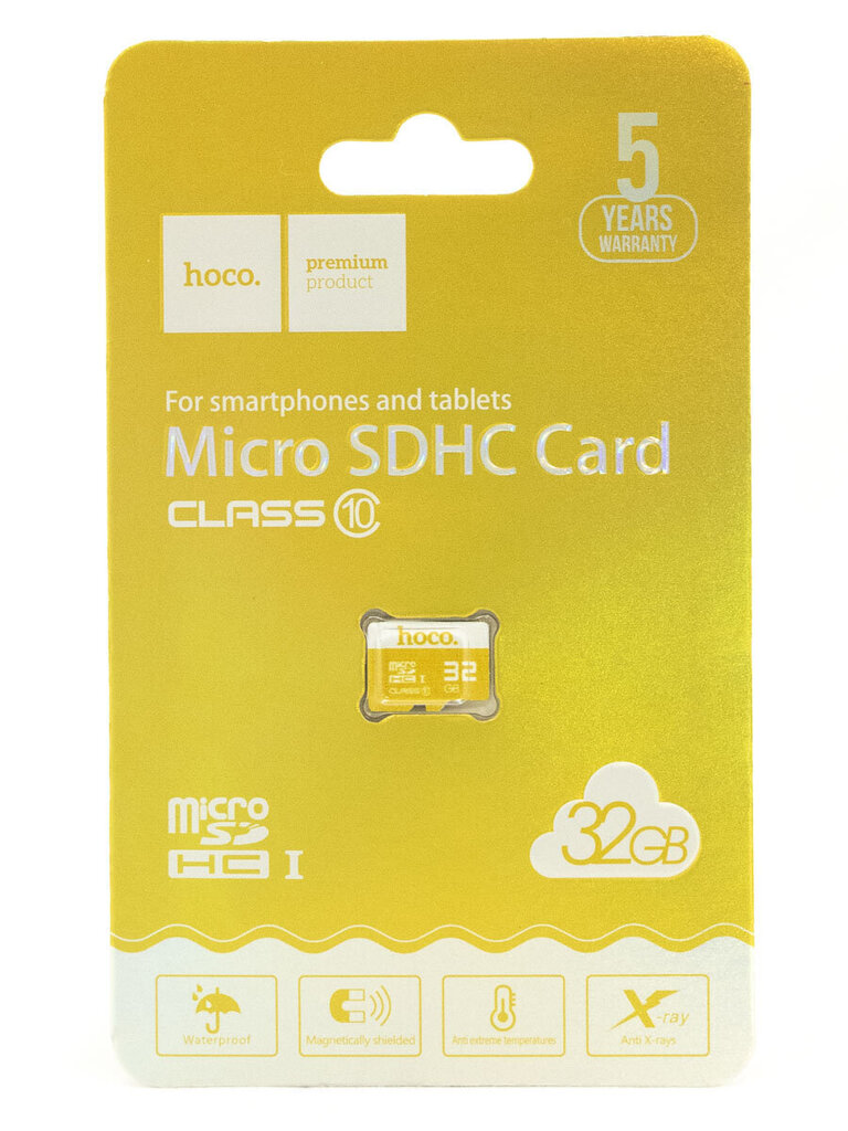 Atmiņas karte, Memory card Hoco microSD, 32GB, bez adaptera цена и информация | Atmiņas kartes mobilajiem telefoniem | 220.lv