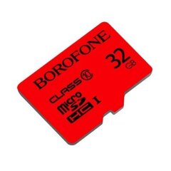 Atmiņas karte, Memory card Borofone microSD, 32GB, bez adaptera cena un informācija | Atmiņas kartes mobilajiem telefoniem | 220.lv