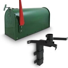 AMERICAN MAILBOX ar rokturi (zaļš) цена и информация | Почтовые ящики, номерные знаки для домов | 220.lv